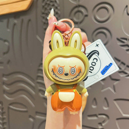 Face Changing  Labubu Keychain